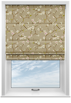 Emi, Mulberry - Roman Blind